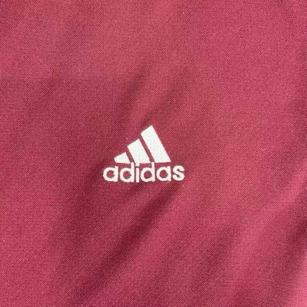 Texas A&M Aggies Adidas Mens XL Performance Polo Shirt Embroidered Front & Back - Picture 4 of 9